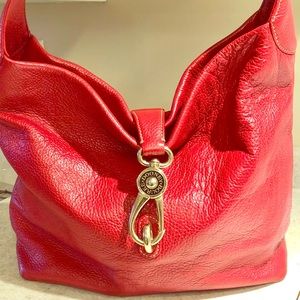 Large Dooney & Bourke Boho Leather Tote